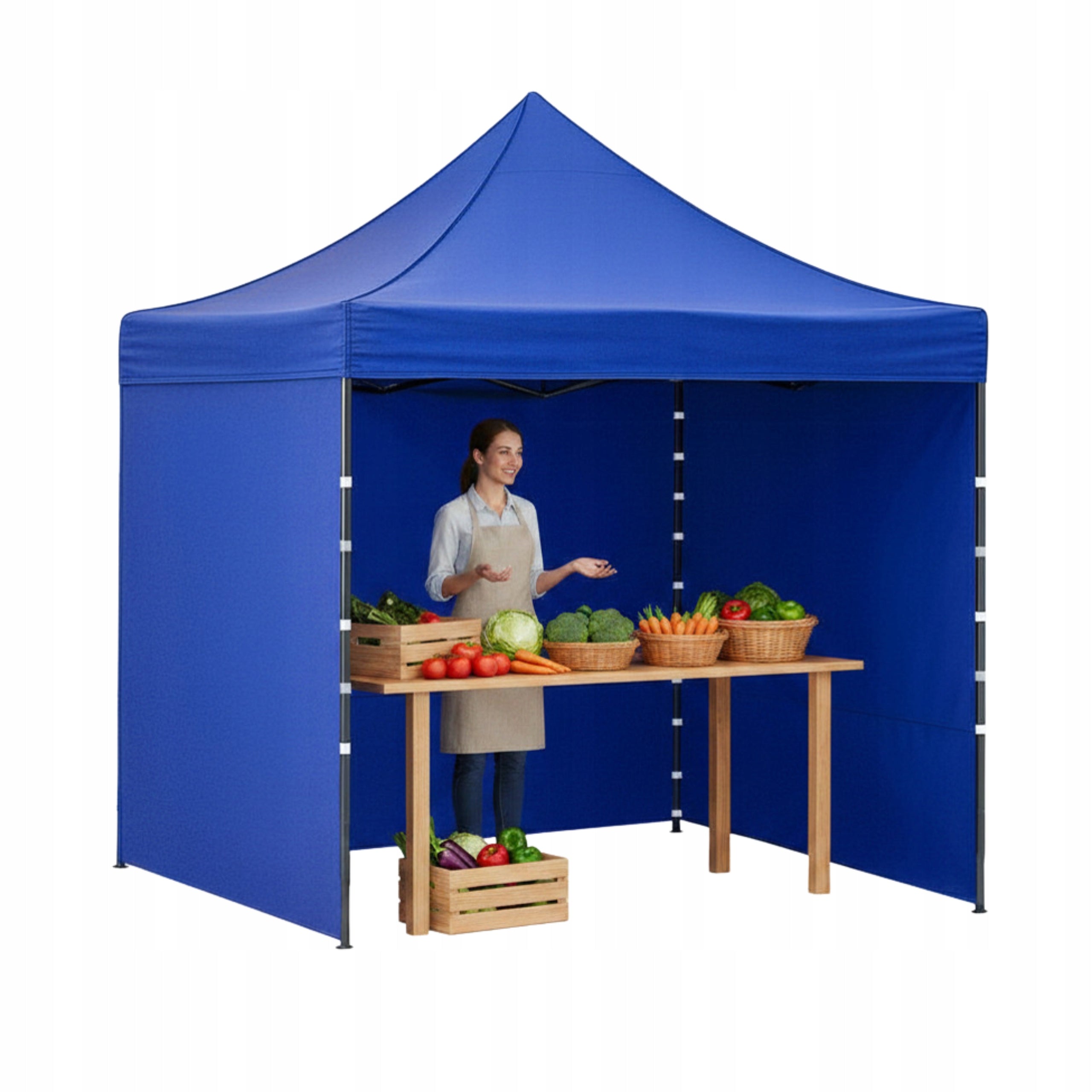 Commercial Tent 2x2m Aga Party Blue Express Pavilion Waterproof