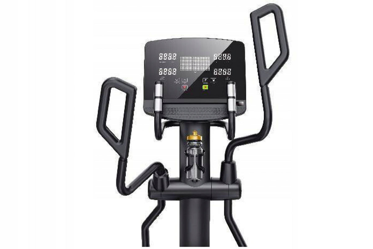 Commercial electromagnetic elliptical cross trainer E17 LED GYMOST + Equipment mat Packaging status original