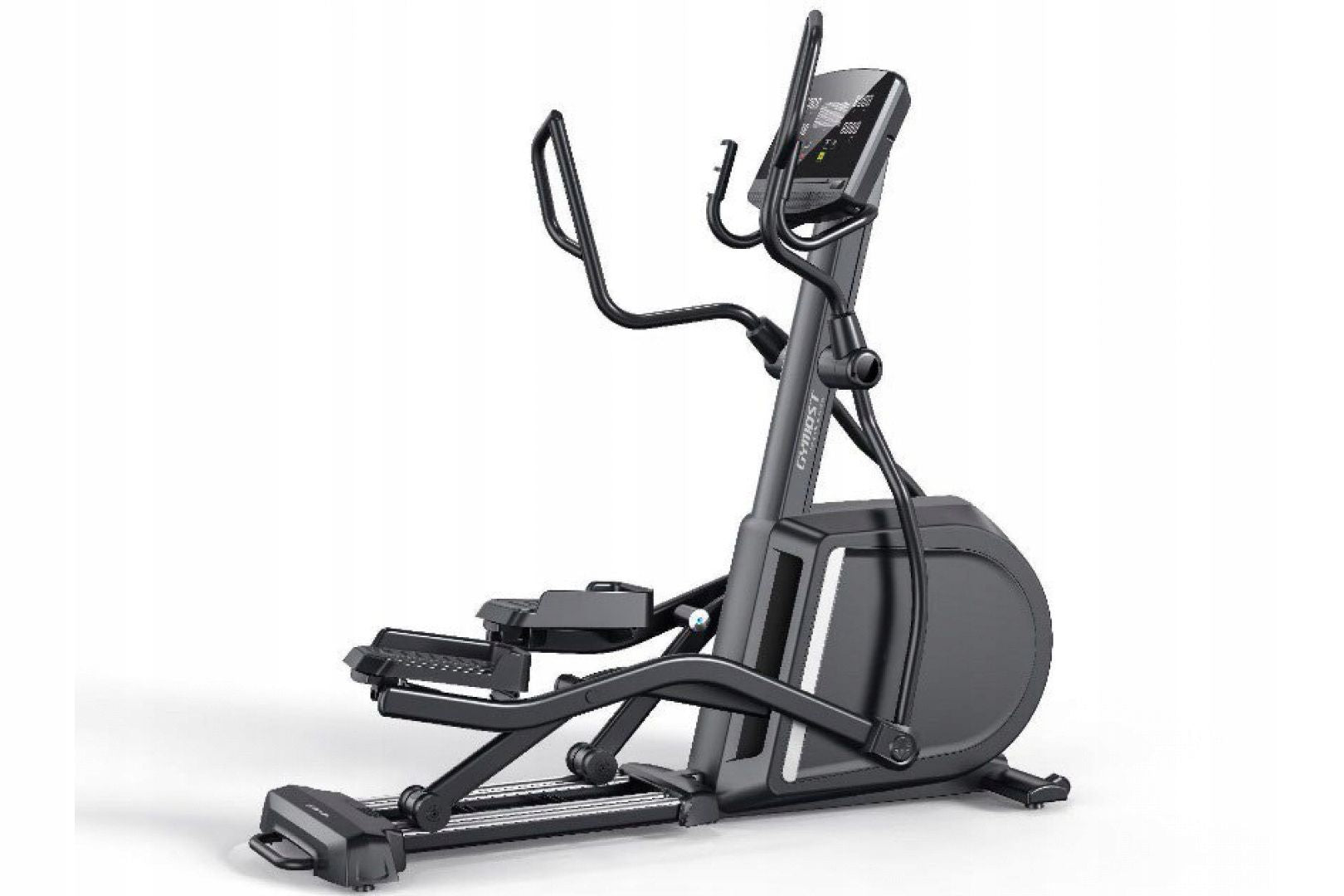Commercial electromagnetic elliptical cross trainer E17 LED GYMOST + Equipment mat
