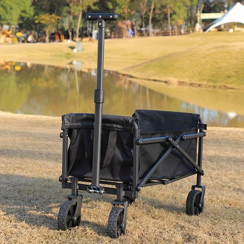 Compact Folding Mini Garden CART BEACH Transport with Black EAN (GTIN) 5903855085909