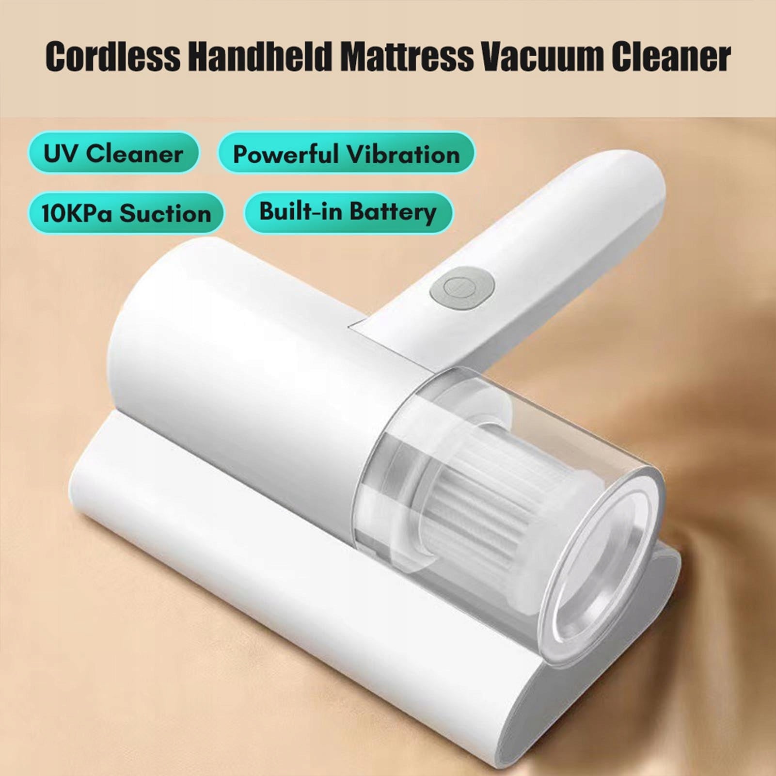Compact Mattress Mites Remover Wireless Handheld Wednesday Brand no brand