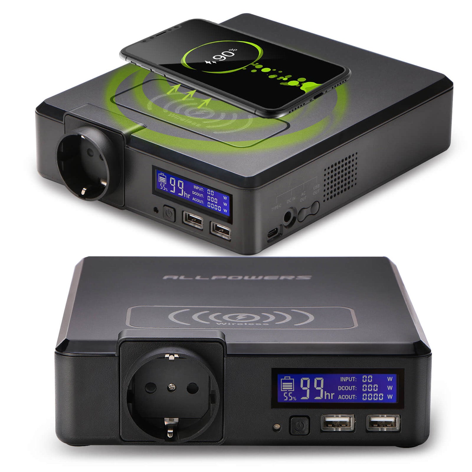Compact Power Station AllPowers S200 Portable Powerbank 154Wh, 200W