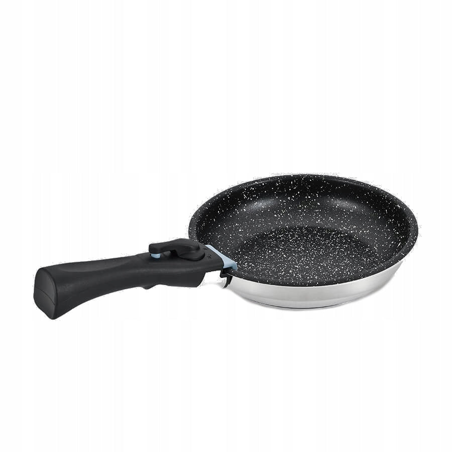 Compact Set of 2 pans and saucepans with removable handle Maestro Brand Maestro