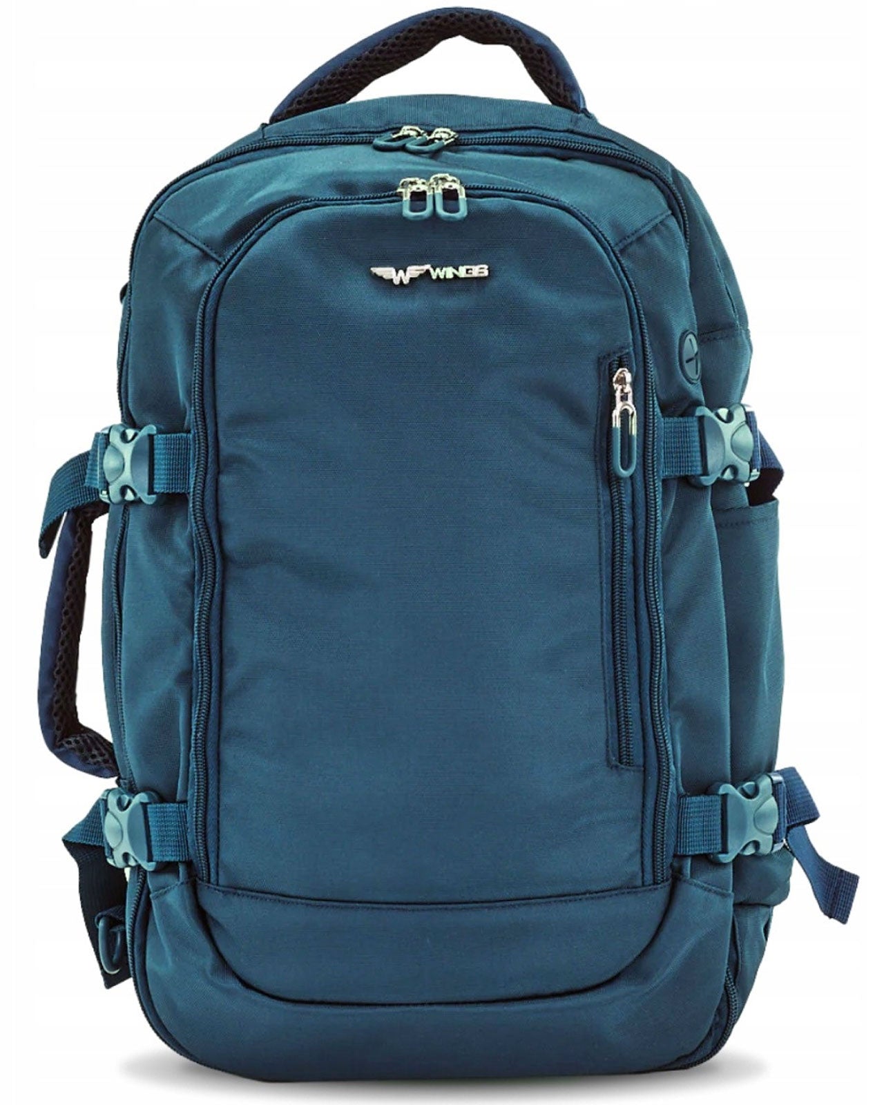 Compact Travel Backpack for Airplane Cabin Luggage Laptop 14" Wings m01U Manufacturer code SKY001-MINI-DEEP.BLU