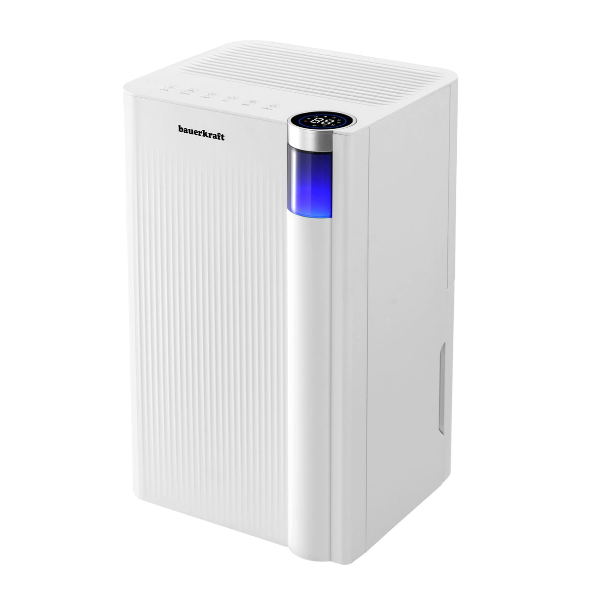 Compact dehumidifier moisture absorber Bauerkraft 12l/24h timer Packaging status original