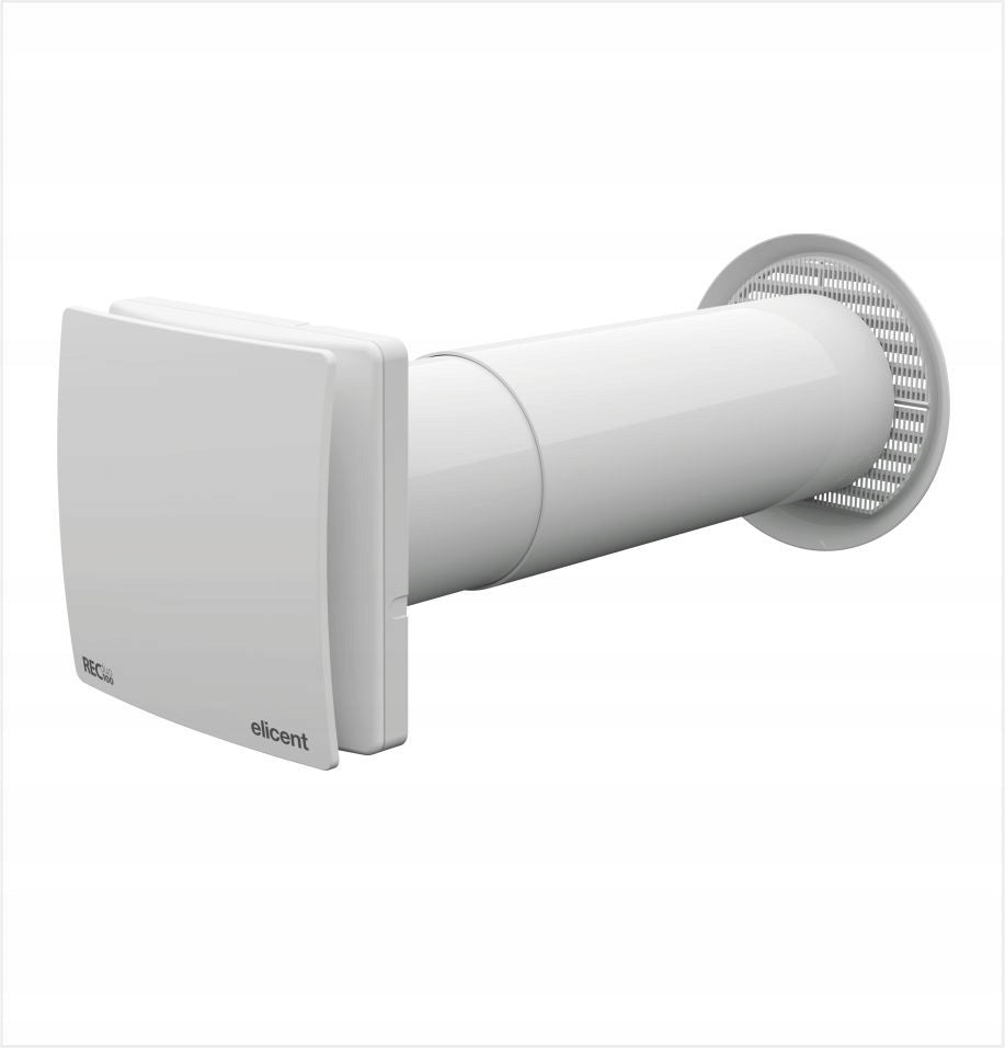 Compact wall recuperator VANTUBO RECDUO 100 MHY Humidity sensor