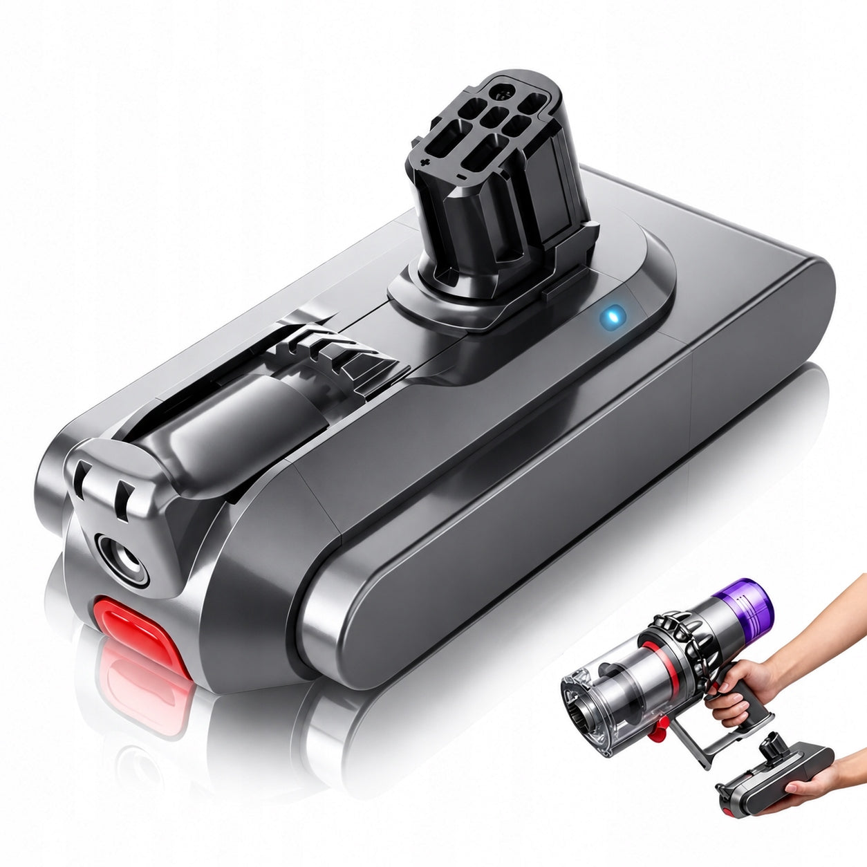 Compatible with Dyson V12 SV20 SV26 SV30 SV46 Li-Ion