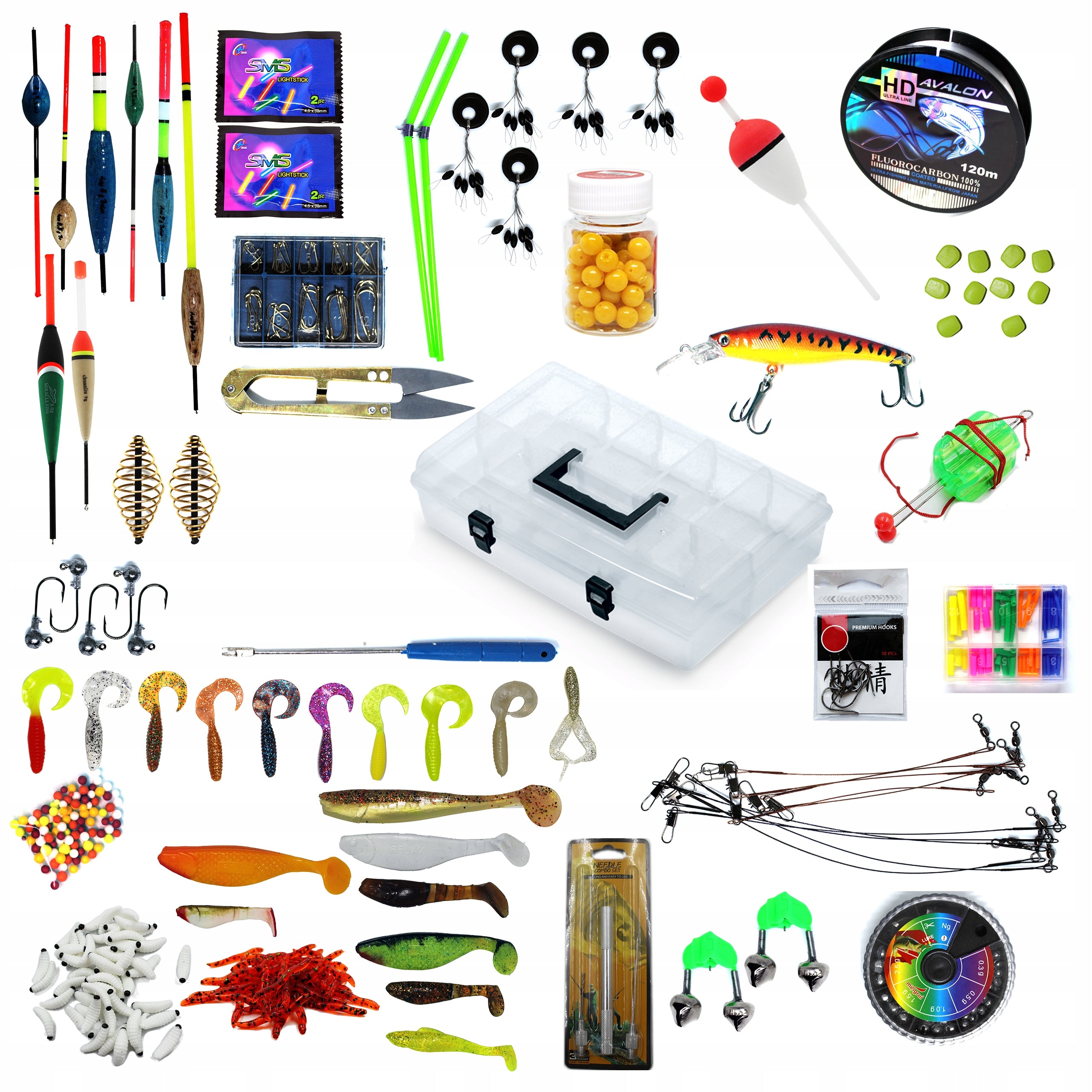 Complete Father's Day Fishing Accessory and Lure Set for the Holidays