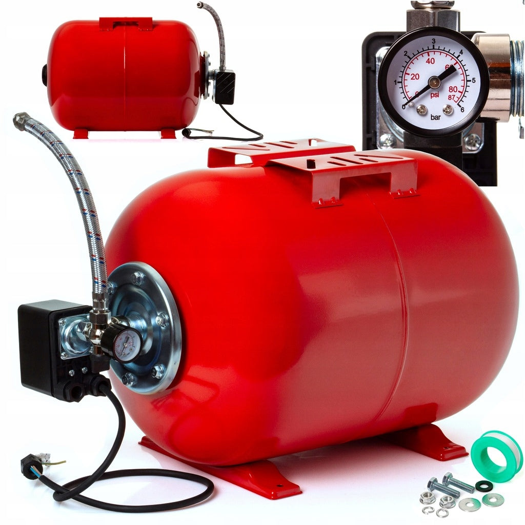 Complete HYDROPHORE reservoir 50L HYDROPHORE + PRESSURE SWITCH + HOSE