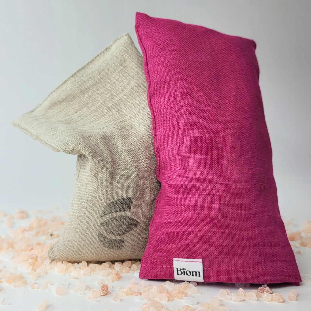 Compress with salt cushion QATAR/SINUSES 100% LINEN (insert with salt+cover) Brand no brand