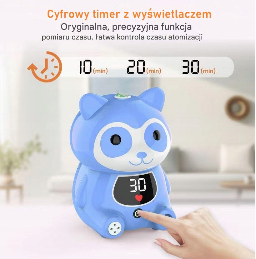 Compressor nebulizer piston inhaler pneumatic quiet for children Packaging status original
