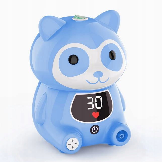 Compressor nebulizer piston inhaler pneumatic quiet for children