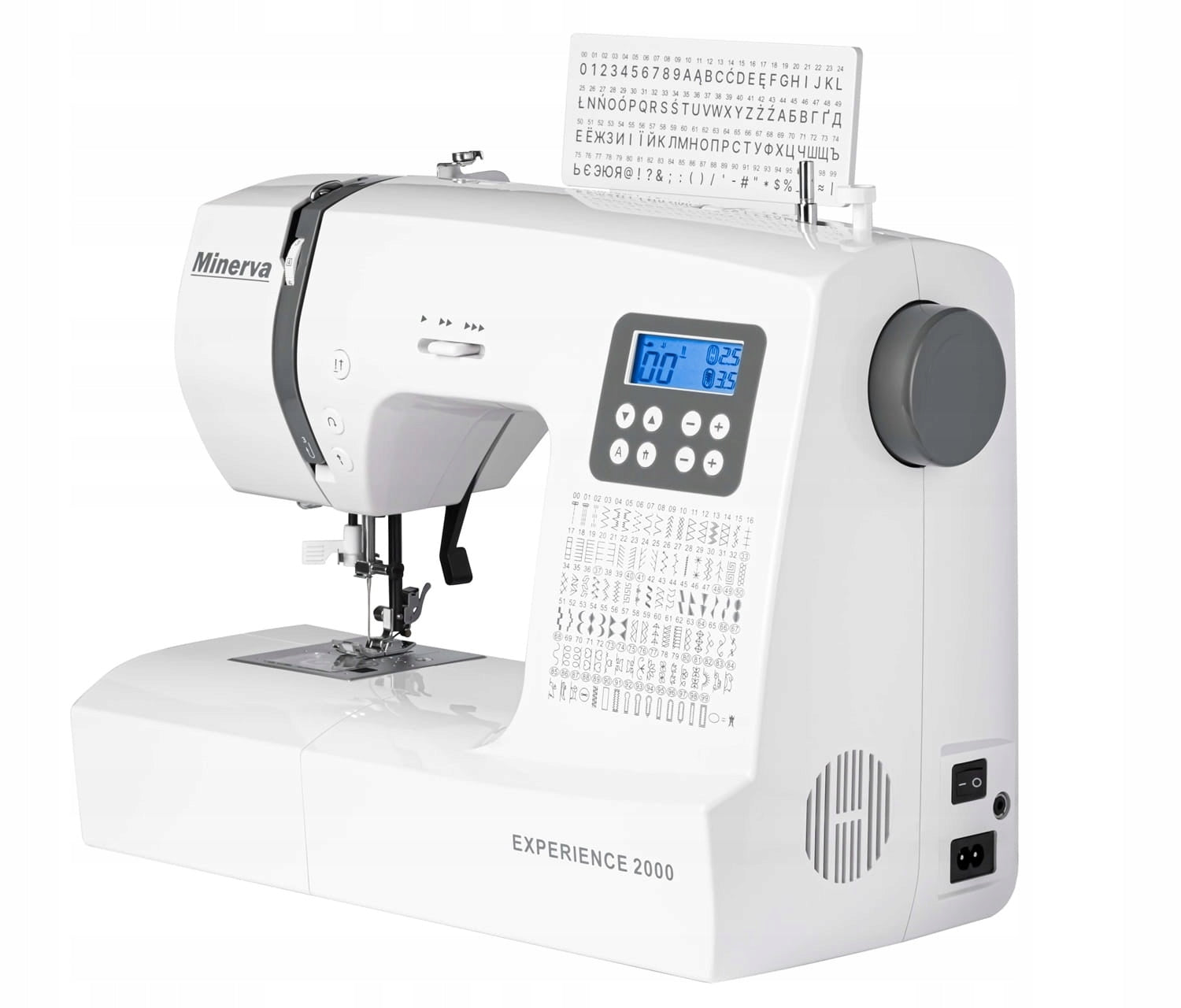 Computer SEWING MACHINE Minerva Experience 2000 Manufacturer code Minerva Experience 2000
