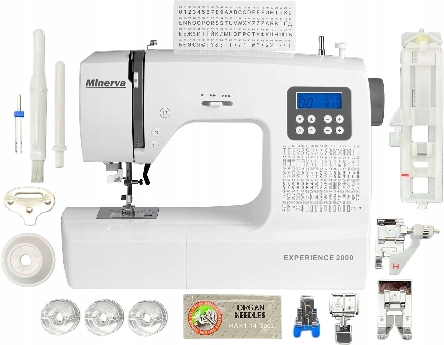 Computer SEWING MACHINE Minerva Experience 2000