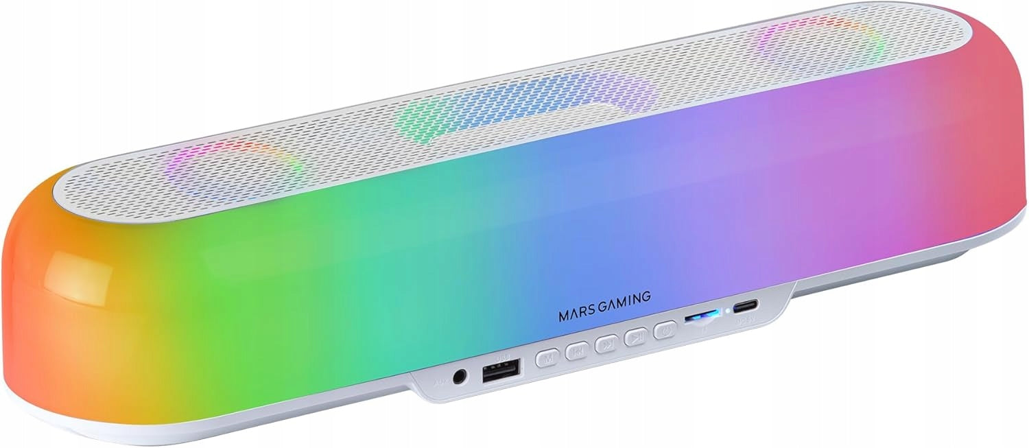 Computer Speakers Mars Gaming MSB-ORBW White