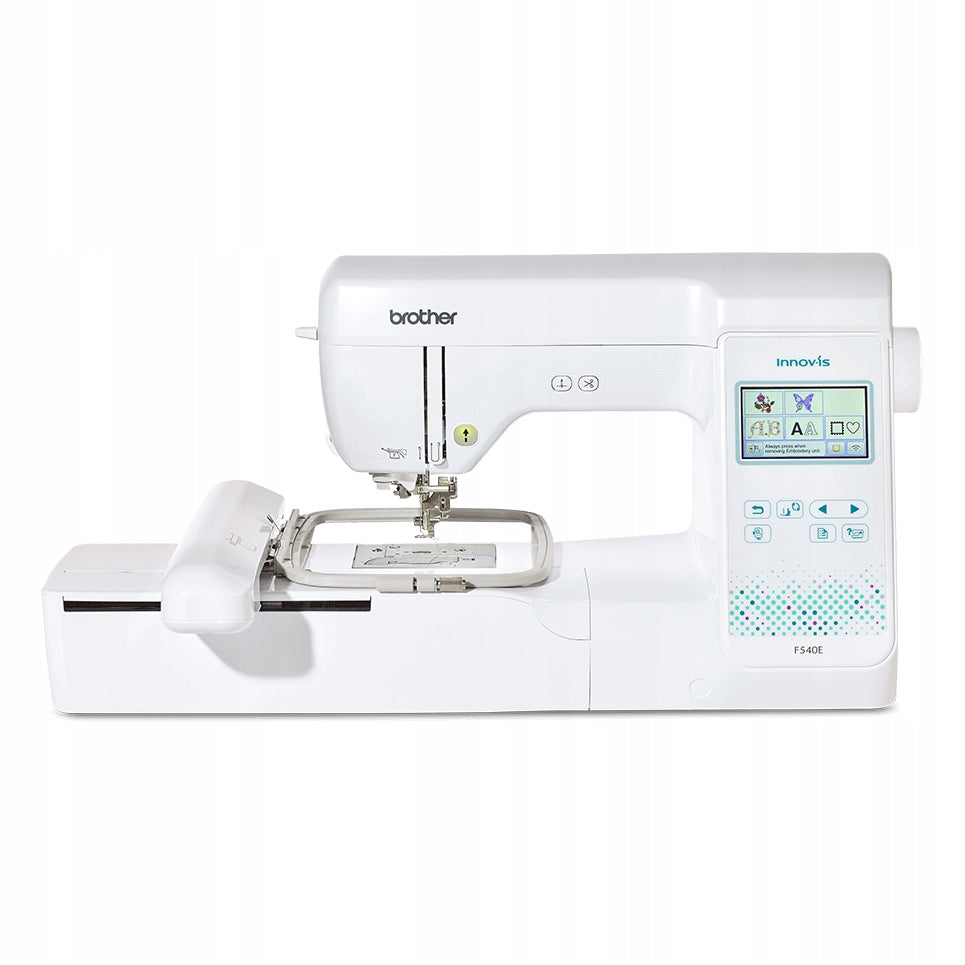 Computer embroidery machine Brother F540E field 180x130 mm + ARTSPIRA + 4 tamborki Packaging status original