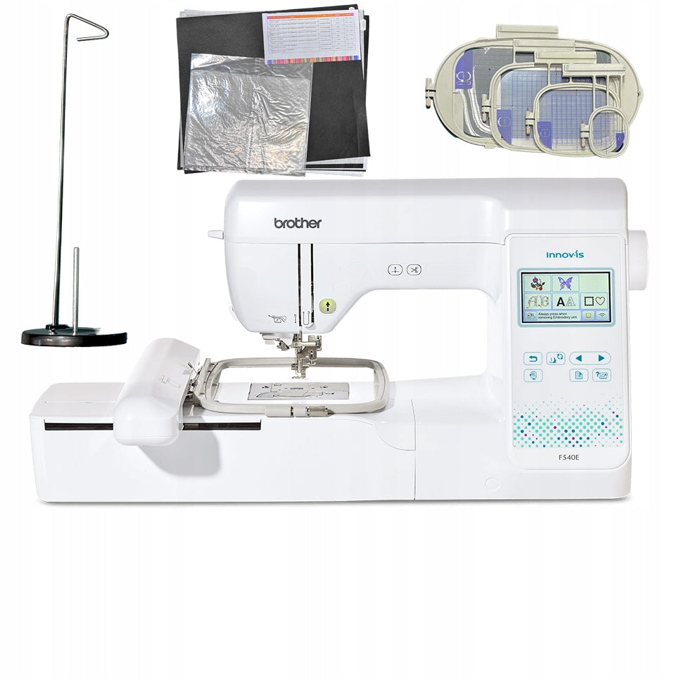 Computer embroidery machine Brother F540E field 180x130 mm + ARTSPIRA + 4 tamborki