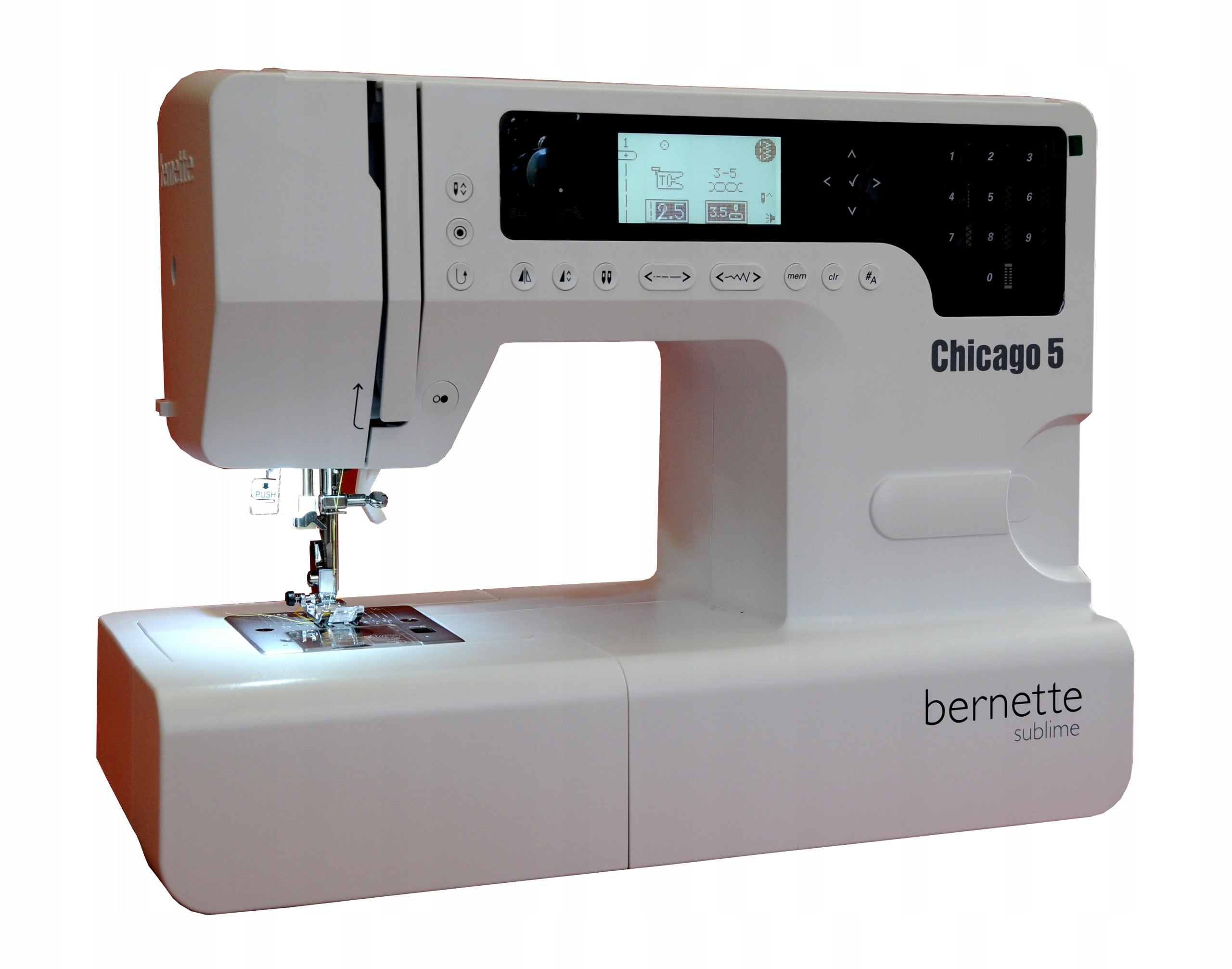 Computer sewing machine - BERNETTE CHICAGO 5 | BERNINA TEXTILE GROUP