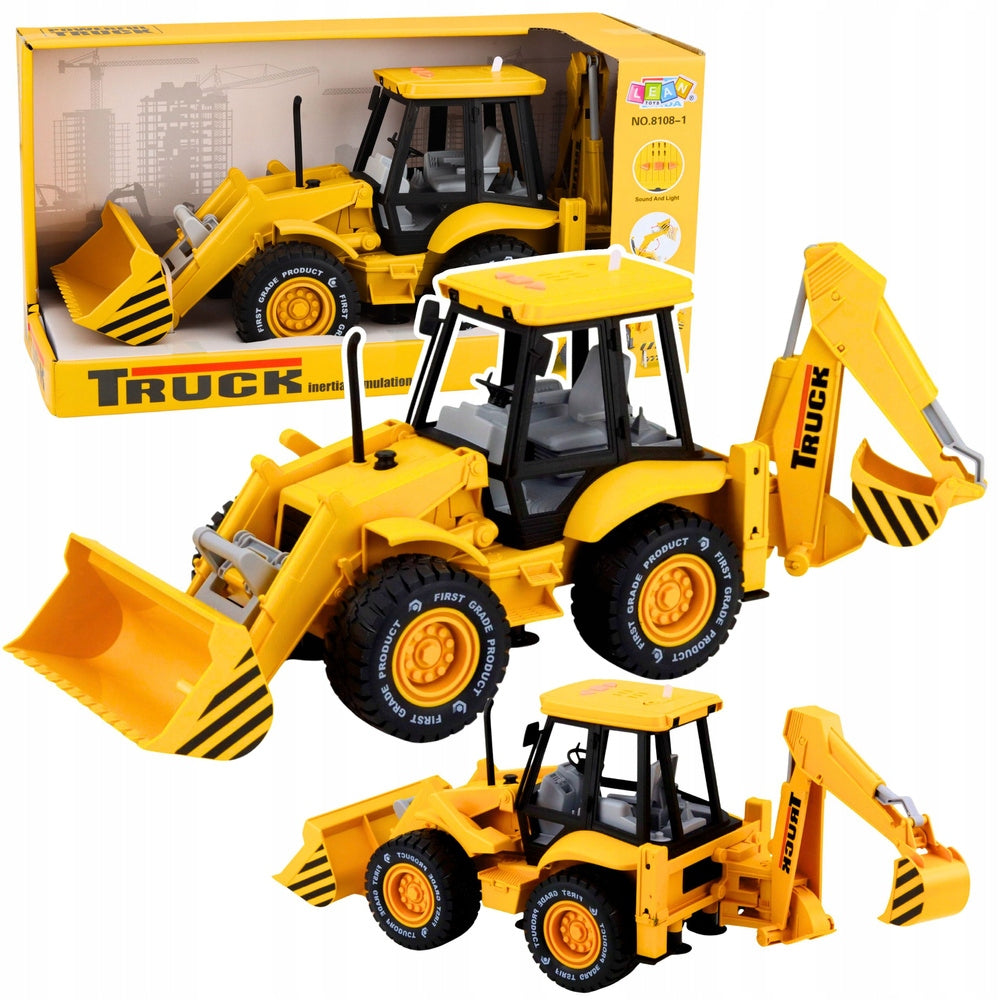 Construction Excavator Charger Bulldozer Drive Light Sounds Yellow
