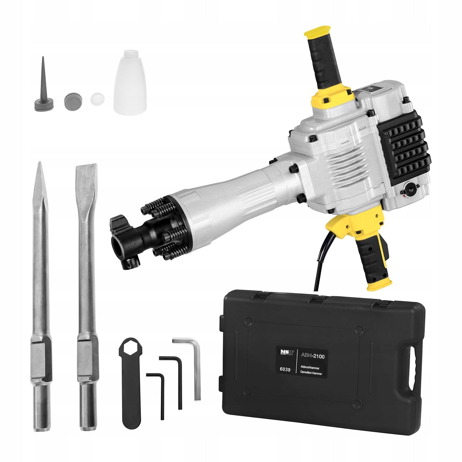 Construction Pneumatic Demolition Impact Hammer MSW SDS-HEX 85J 2100W