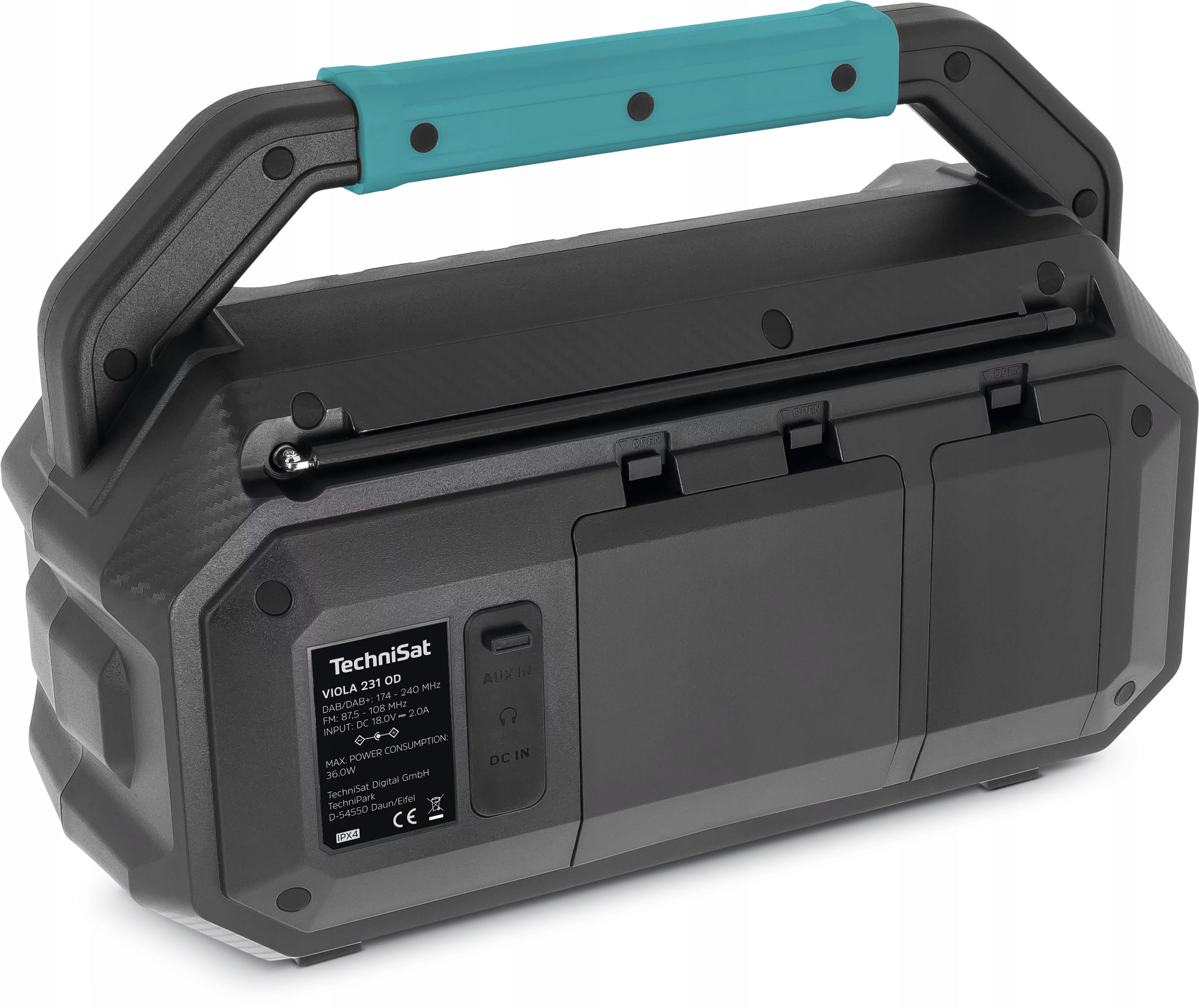 Construction Radio TechniSat VIOLA 231 OD DAB+ FM Bluetooth Makita IPX4 Packaging status original