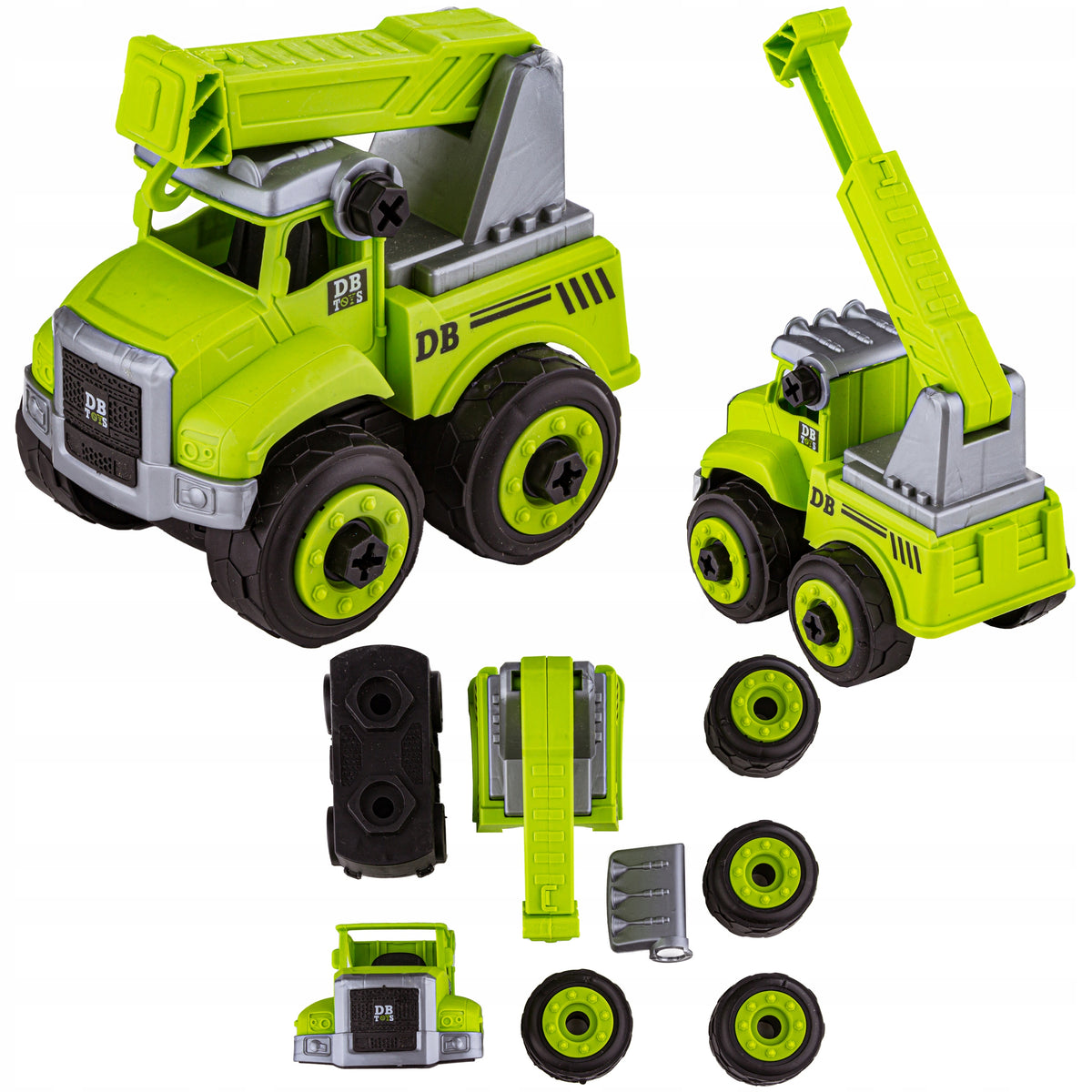 Construction Vehicles Auto UNSCREWABLE Small MECHANIC 36 Elements 4 Vehicles Brand ChRLD
