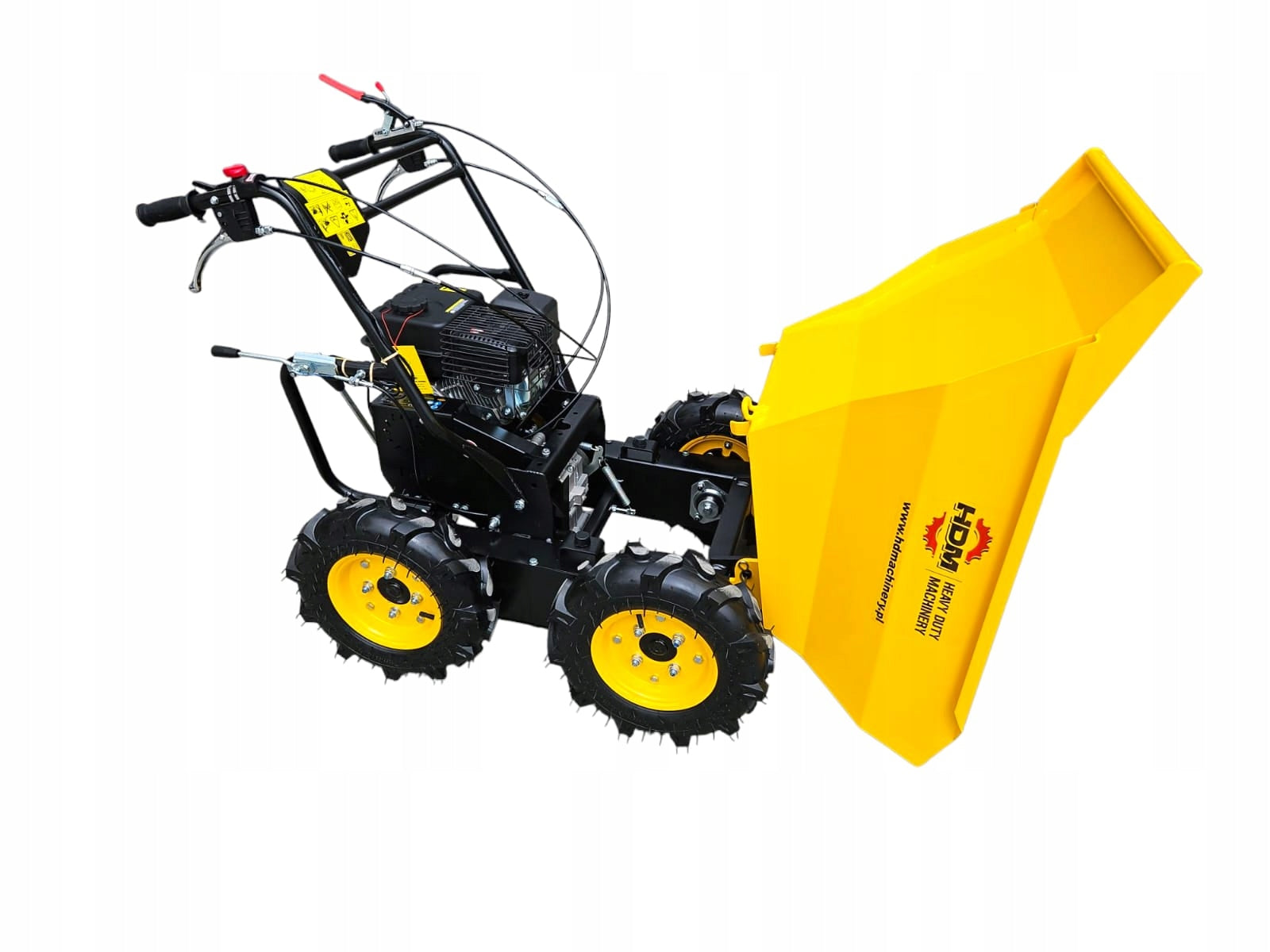 Construction dump truck wheelbarrow drive 4x4 HDM tipper kiper 400kg Kind wheelbarrow