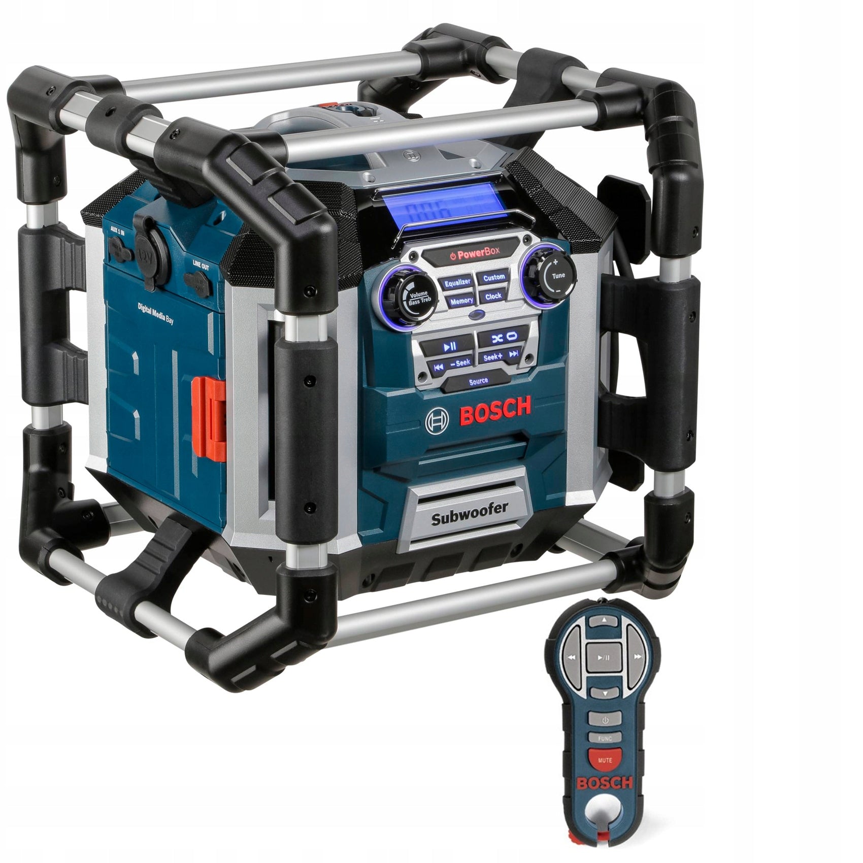 Construction radio Bosch Professional GML 50 18V Bluetooth USB