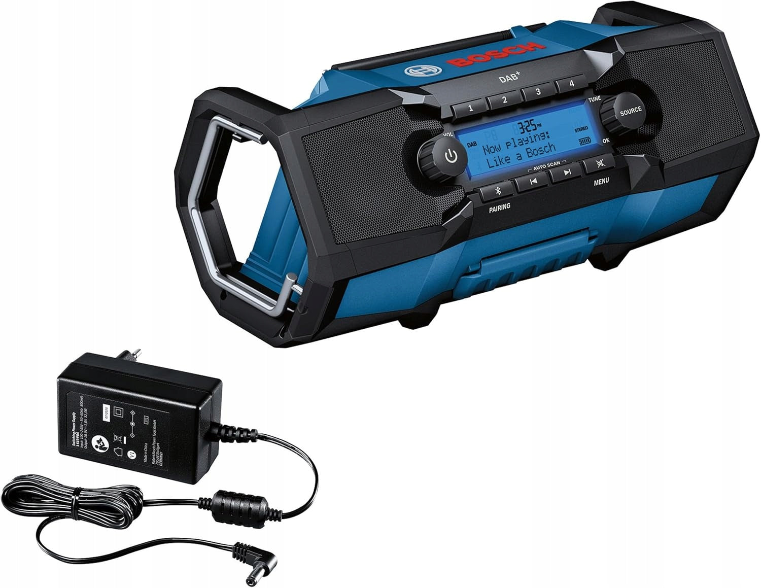 Construction radio Bosch Professional GPB 18V-2 SC DAB+ Bluetooh 06014A3100 Packaging status original