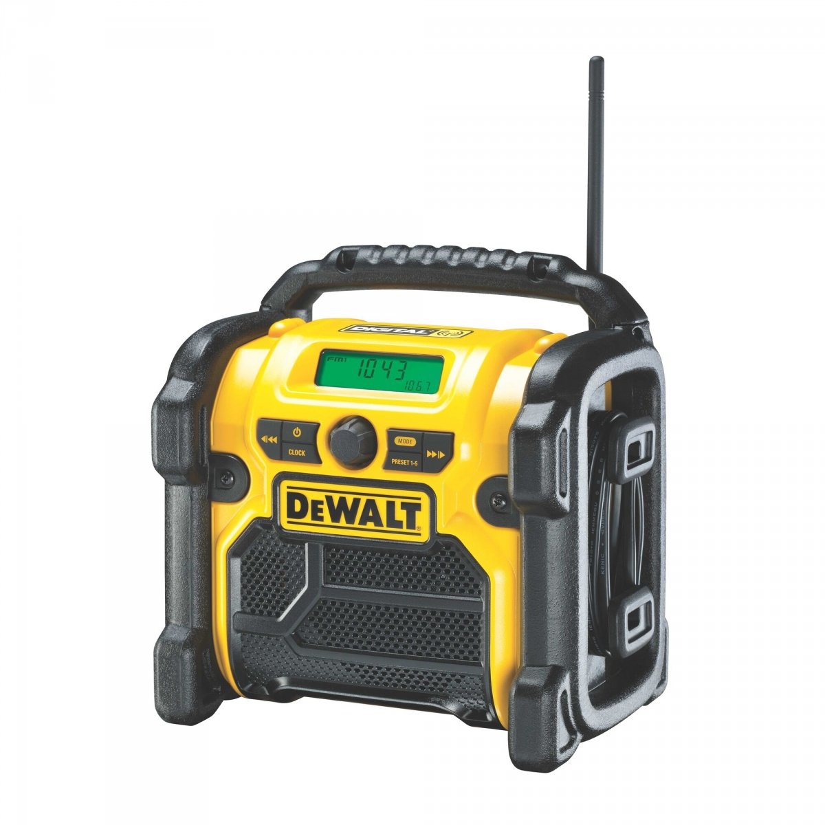 Construction radio DeWALT DCR020 DAB+ FM