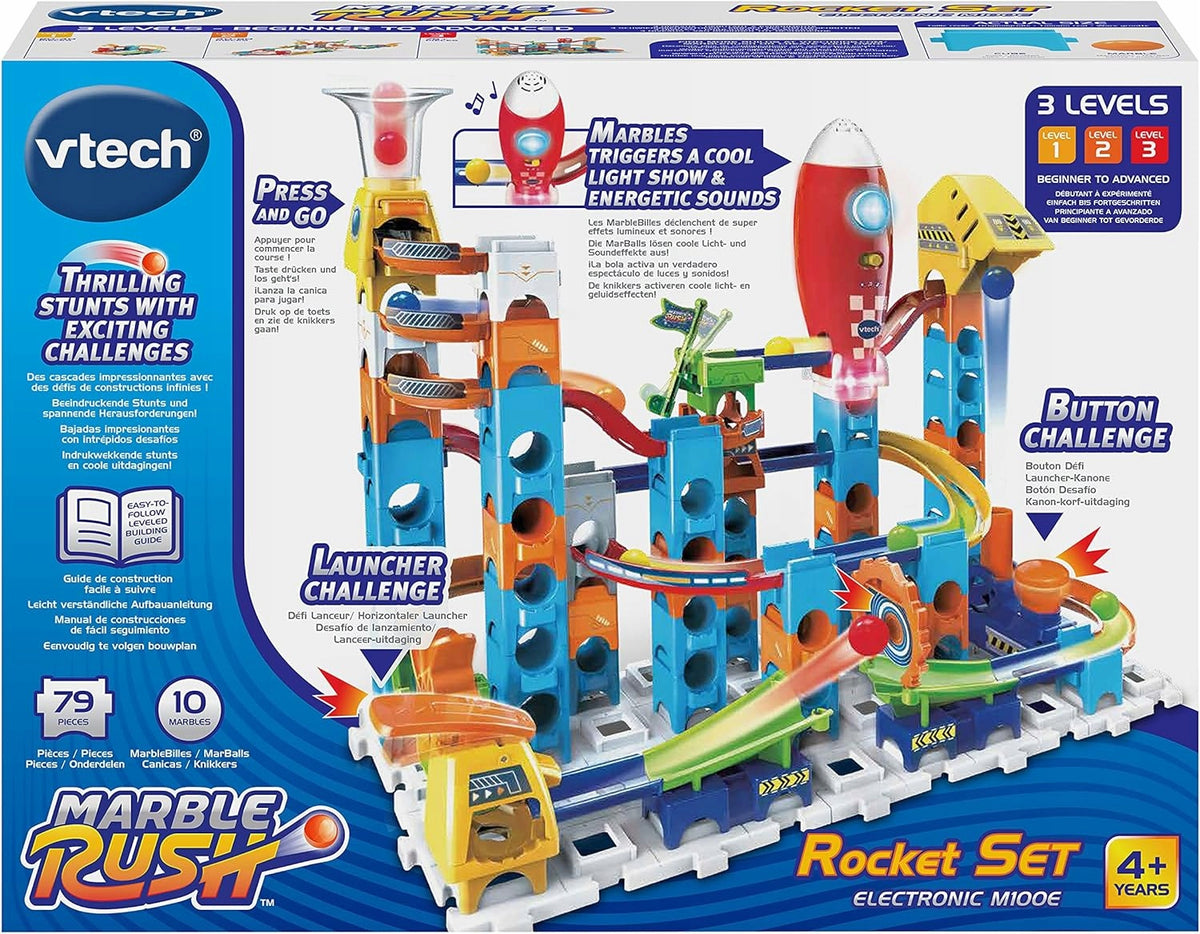 Construction set Ball track rocket VTECH MARBLE RUSH ROCKET SET M100E Manufacturer code 80-542249