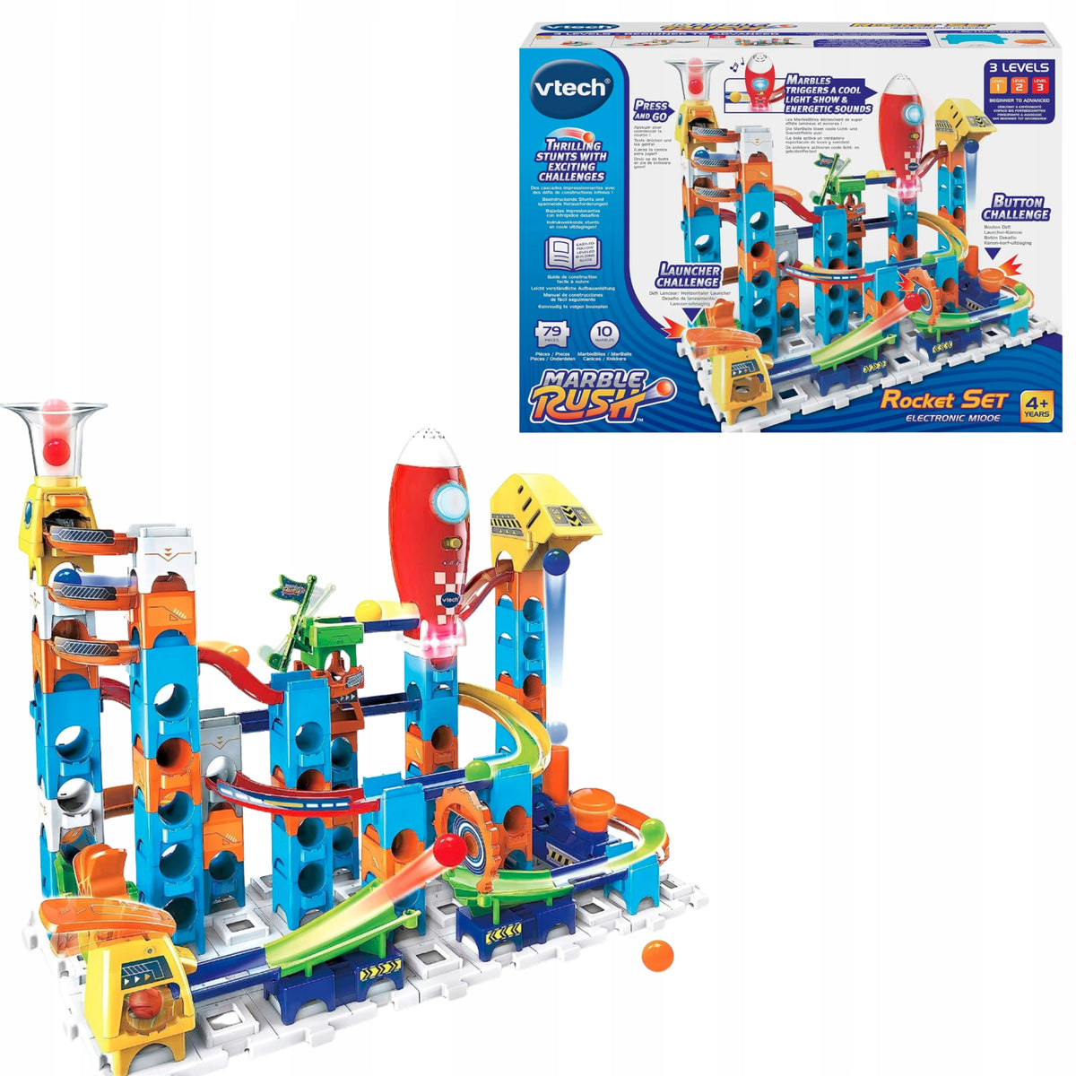 Construction set Ball track rocket VTECH MARBLE RUSH ROCKET SET M100E