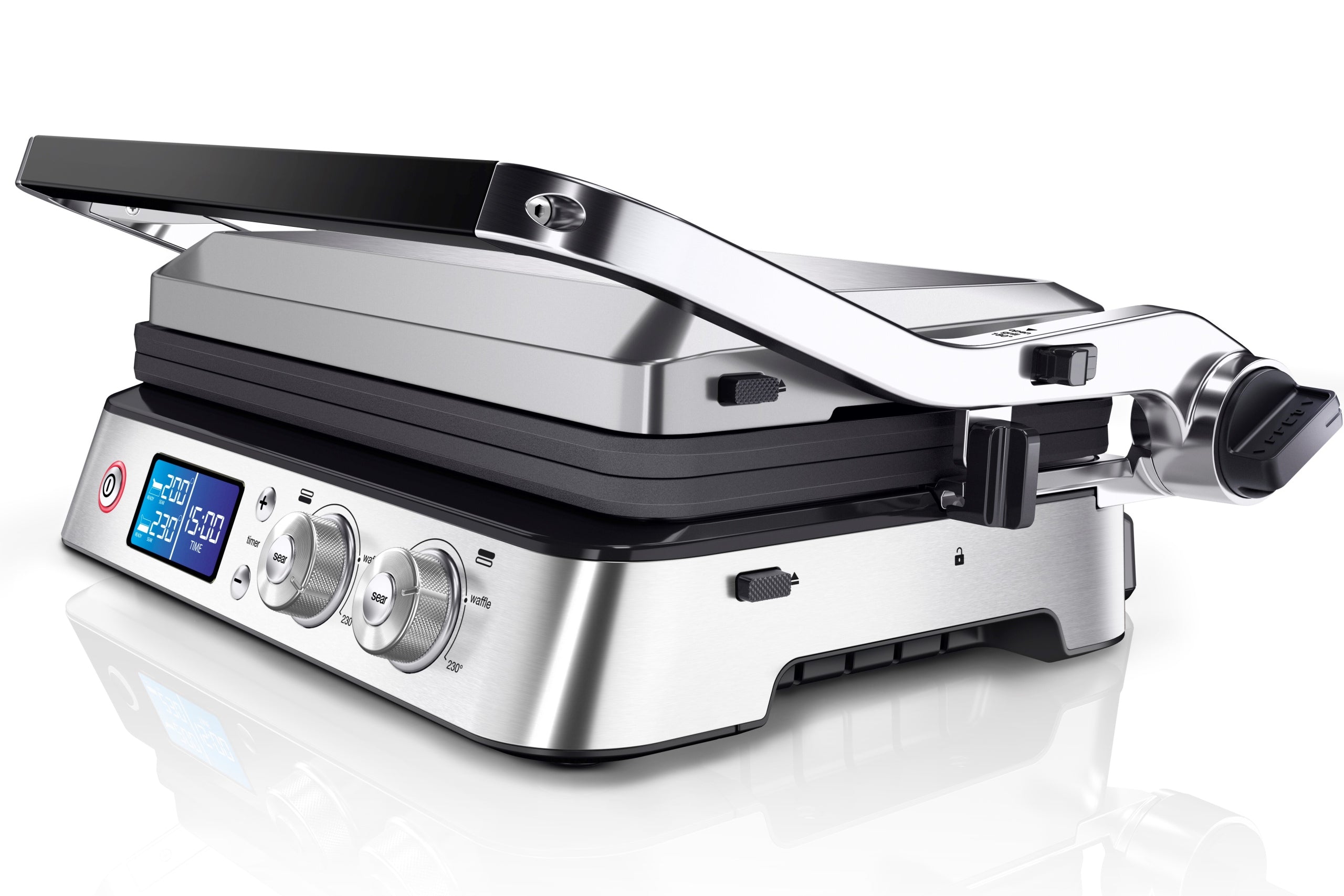 Contact electric grill Braun CG9047 silver/grey 2000 W Model CG9047