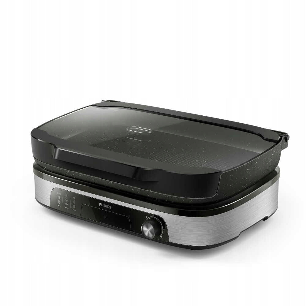 Contact electric grill Philips HD6212/90 black 2400 W