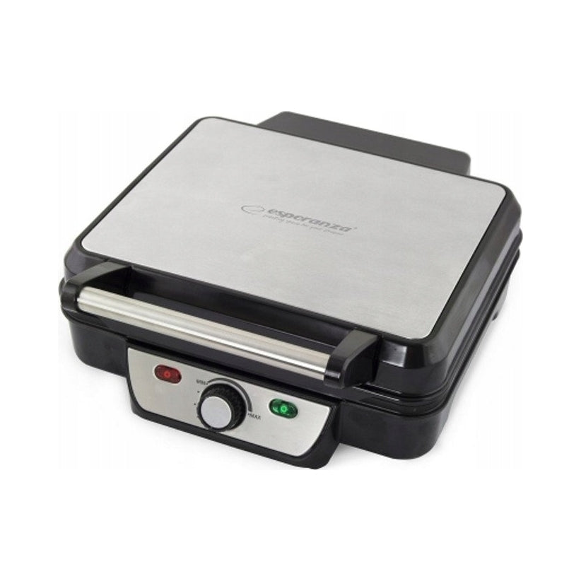 Contact traditional electric grill Esperanza Provolone black 2000 W
