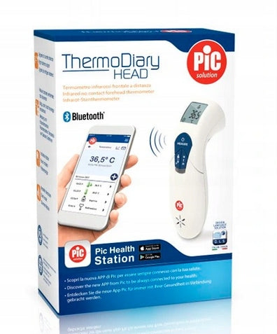 Contactless Front Thermometer PIC ThermoDiary Head Bluetooth