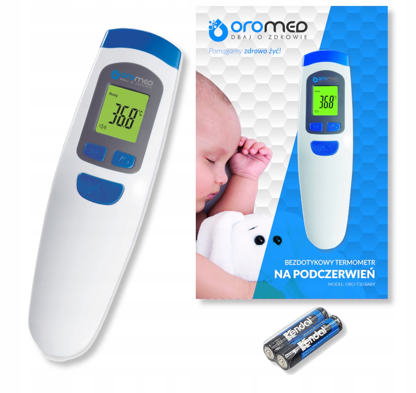 Contactless thermometer OROMED ORO-T30 FOR CHILDREN Medical device yes