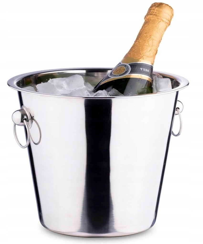 Container ICE BUCKET CHAMPAGNE LARGE STEEL bartending bucket 4l. Manufacturer code Wiaderko do szampana