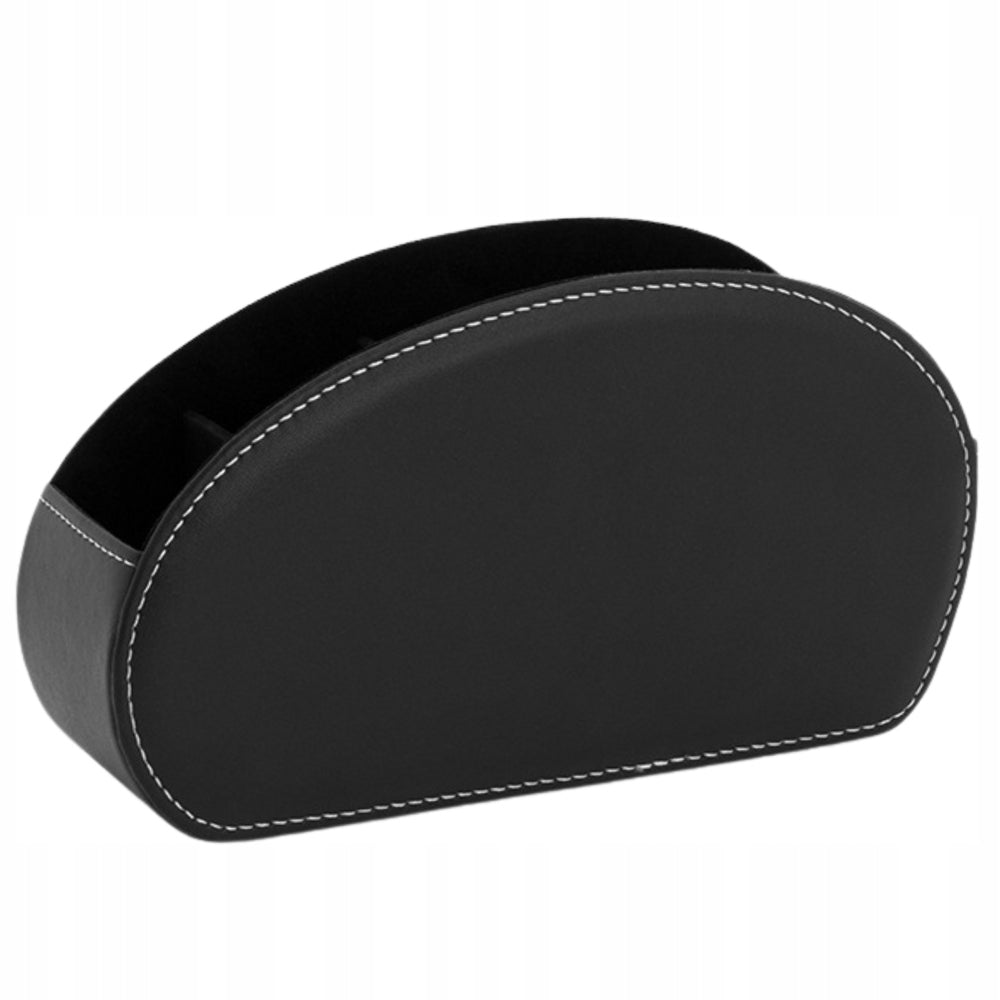 Container Organizer for Remote Controls 5 Compartments Black Model organizer