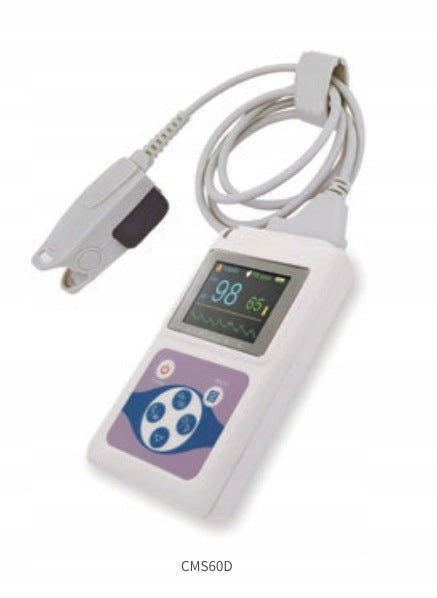 Contec CMS60D Adult Portable Pulse Oximeter + USB Cable