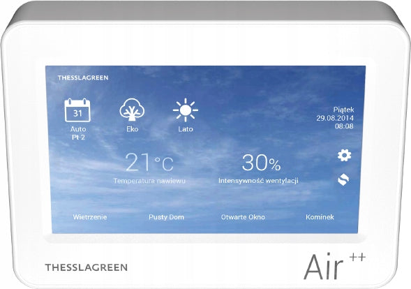 Control panel Air++ Thessla Green Pac controller Brand Thesslagreen