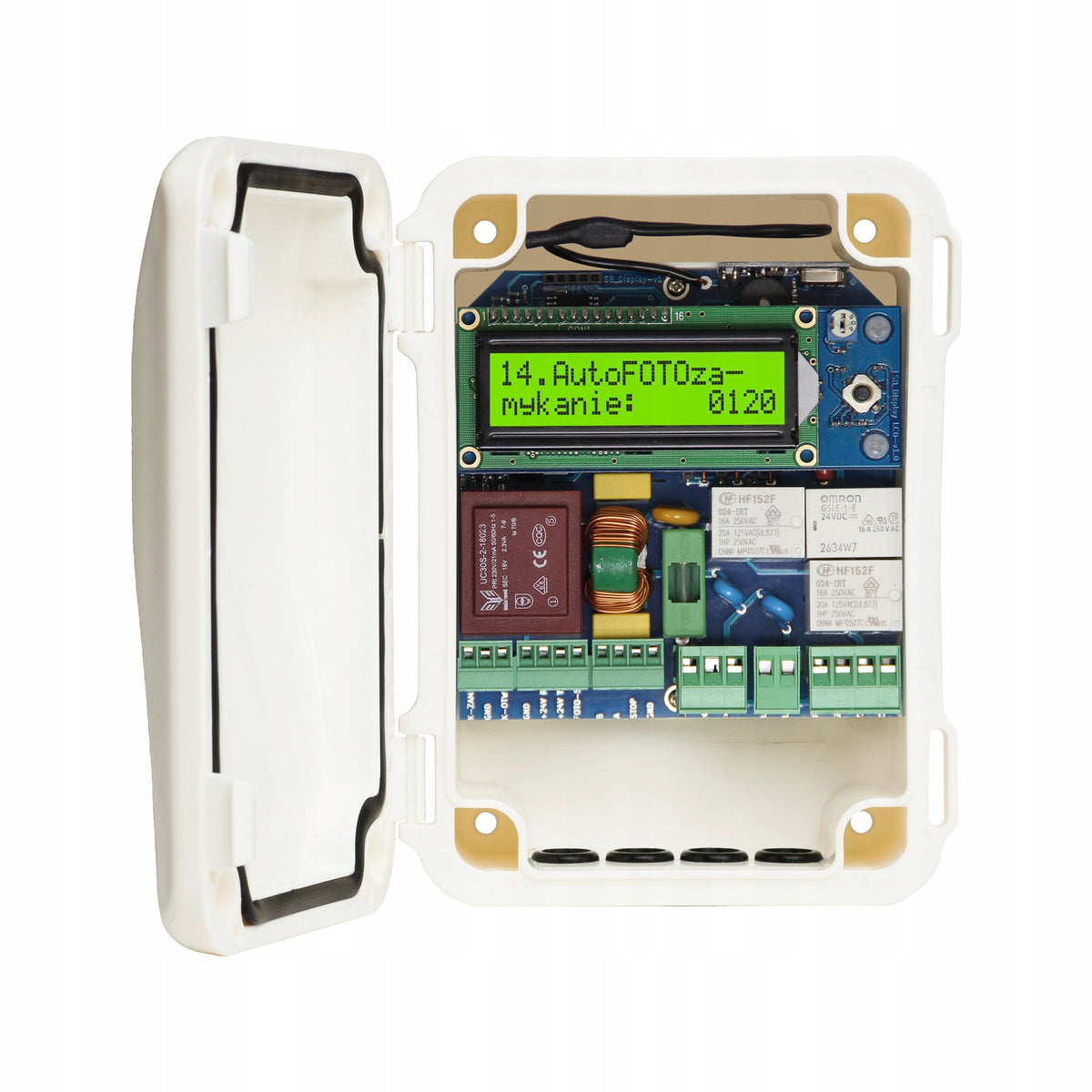 Control panel SB DISPLAY P sliding gate controller 230V each remote control 433,92MHz