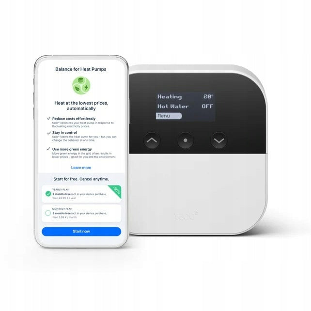 Controller Heat Pump Tado X Optimizer Matter WiFi Panasonic Vaillan Manufacturer code 115.105061