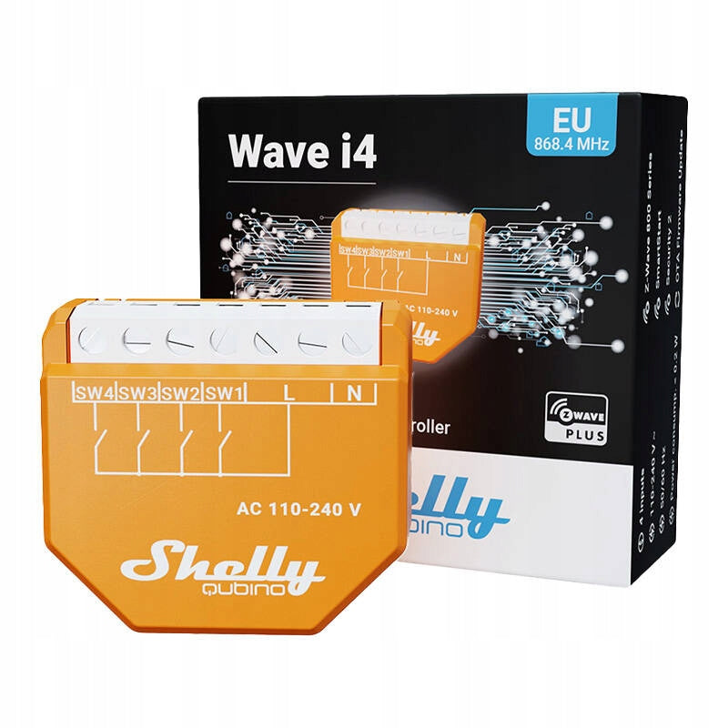 Controller Shelly Qubino Wave i4 intelligent scene controller EAN (GTIN) 3800235269077