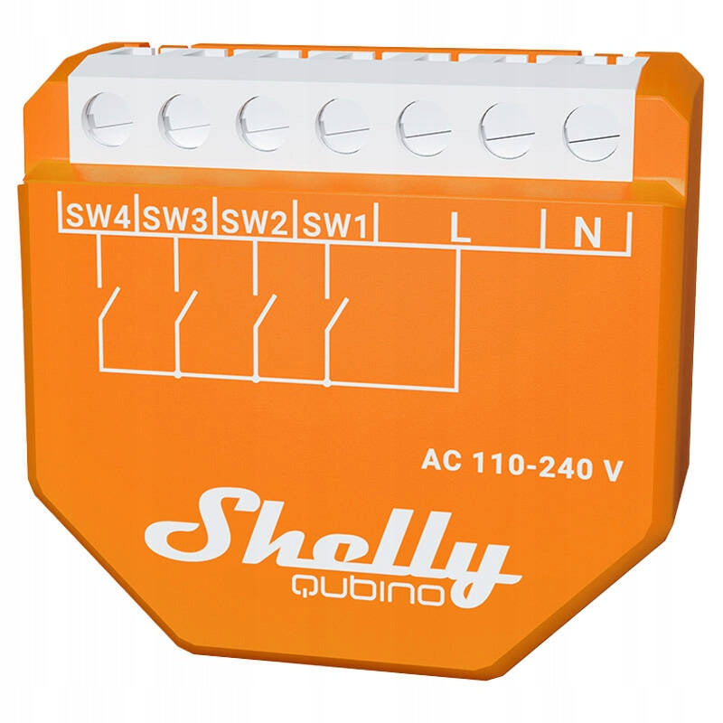 Controller Shelly Qubino Wave i4 intelligent scene controller Manufacturer code QubinoWavei4