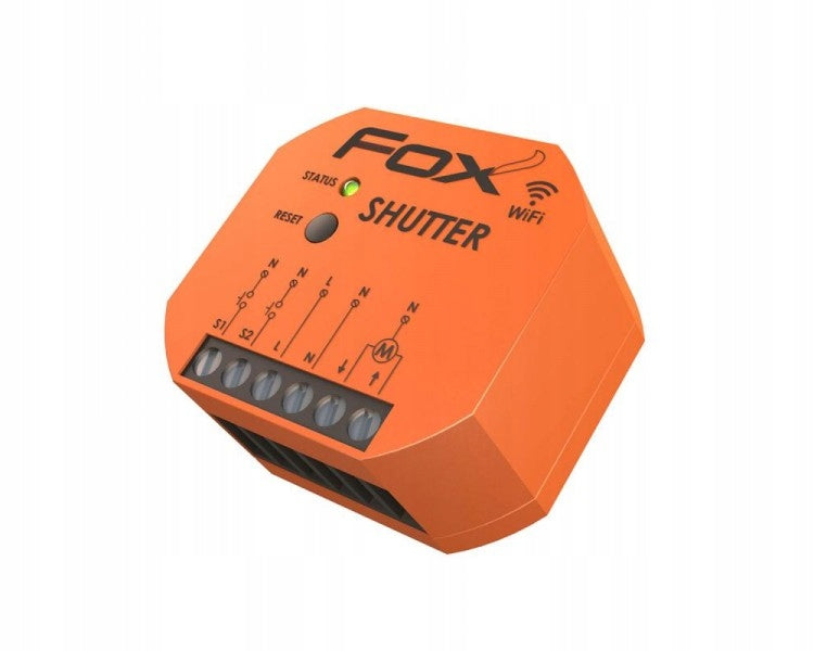 Controller for roller shutters WiFi 1-channel 230V FOX control lamellas F&F Shutter