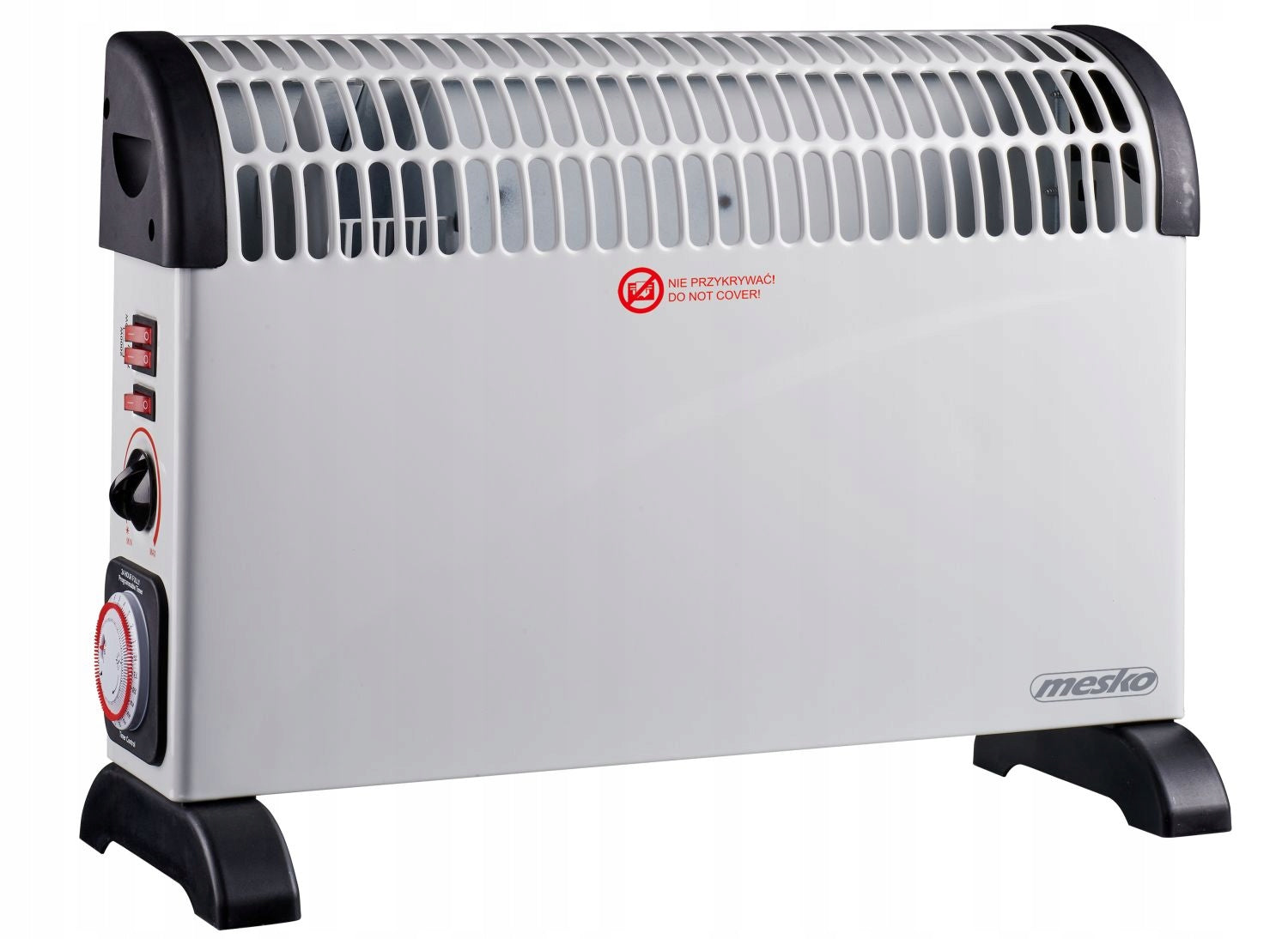 Convector Heater 200W Timer 24h Turbo Air Supply Thermostat Adjustable Packaging status original