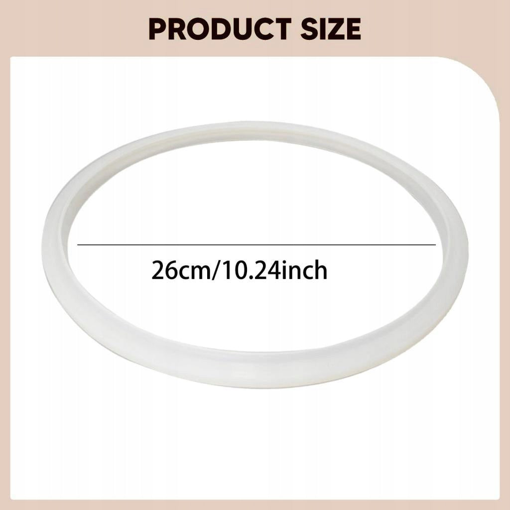 Cooker Sealing Ring Silicone Pressure Cooker Replacement Gasket 26cm Brand no brand