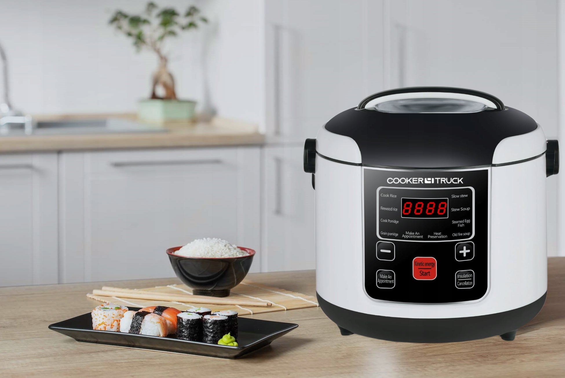 Cooker4truck Car Cooker for Rice Cooking 24V 2L Brand no brand