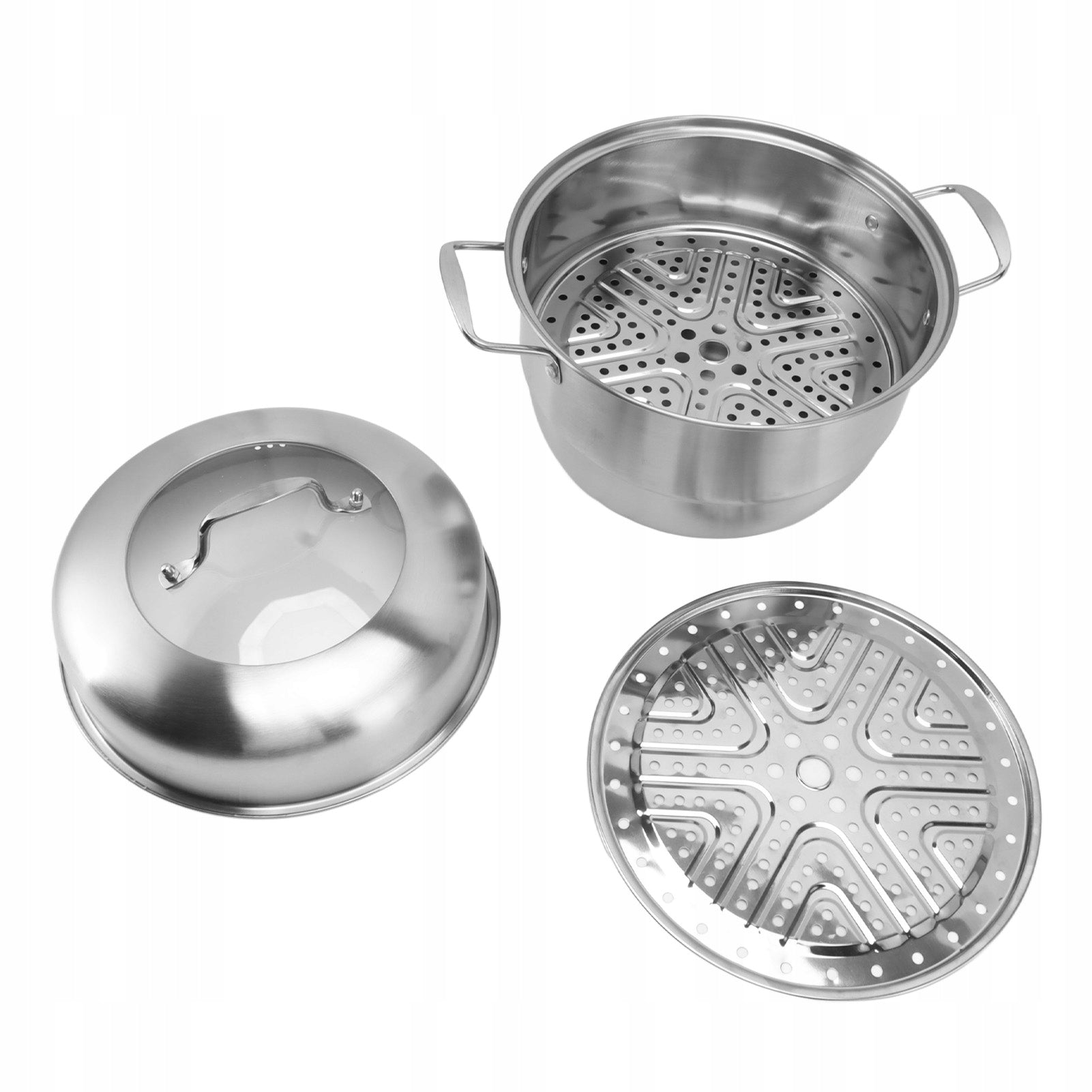 Cooking pot, steaming pot multi-layer stainless steel Brand no brand